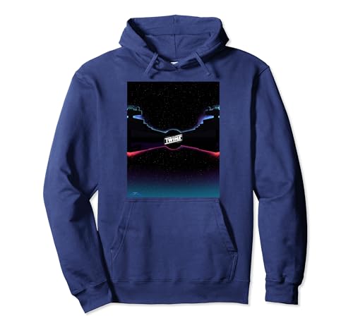 Sweat à capuche Star Wars Visions imprimé silhouette de Star Destroyer pour fan de pop culture
