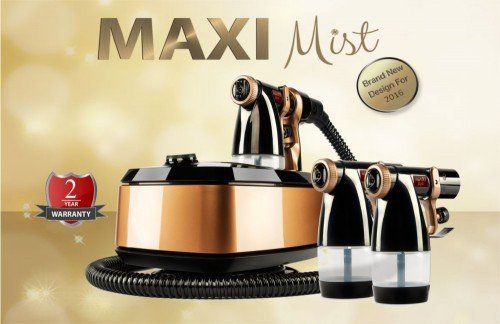 Maximist® Allure Xena Complete Spray Tanning Kit with Pink Pop-up Tent Booth & Free Suntana Premium Sunless Solutions