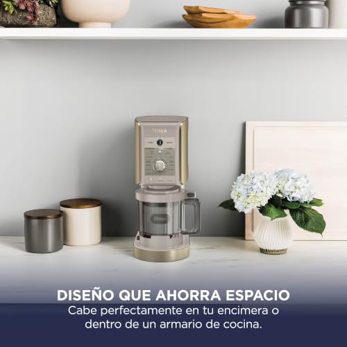 Miniatura 11 de Ninja Creami Deluxe Heladera Multifunción Con 2 Tarrinas, 10 Programas, Prepara Helado, Gelato, Sorbete, Yogur Congelado, Batido, Granizado Y Más, Opción De 2 Sabores En 1, Piedra Dorada, Nc502eustgd