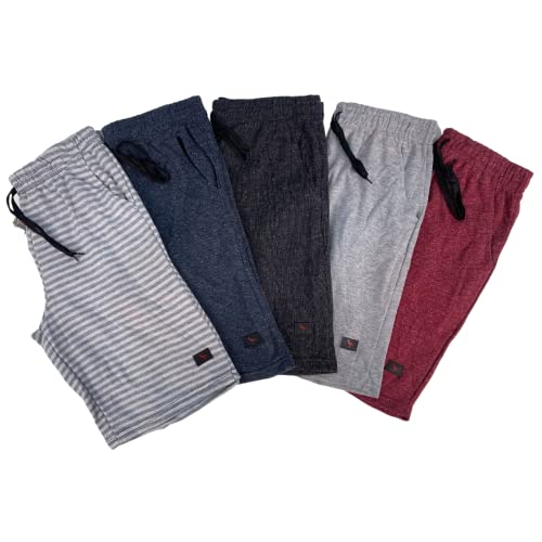 Kit 5 Bermuda Moletom Academia Treino Original Ducam (G)