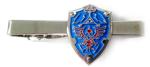Legend of Zelda Hylian Triforce Mini Shield Tie Bar Clip