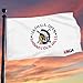 Dutern Double sided 126th US Open Shinnecock Hills Golf Club Flag 3x5Feet Garden Party Decor