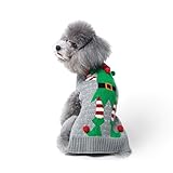 【Matériaux de haute qualité】Ce Pull-overs Pour Chiens est composé de coton chaudes et douces, douces, légères, qui peuvent rester au chaud par temps froid et son motif classique rend votre animal plus confortable et plus à la mode.
