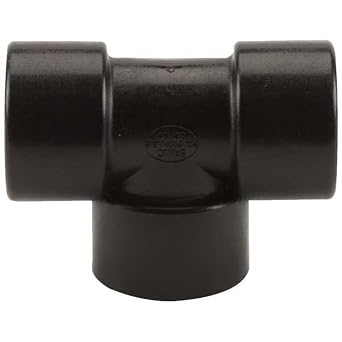 Banjo TEE100 Polypropylene Pipe Fitting, Tee, Schedule 80, 1" NPT Female