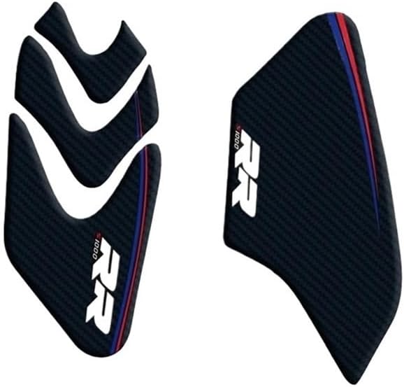 Tank Traction Pad Motorcycle Tank Traction Pads Carbon Fibre Sticker for S1000RR HP4 S1000R Motorcycle Side Decal Protector