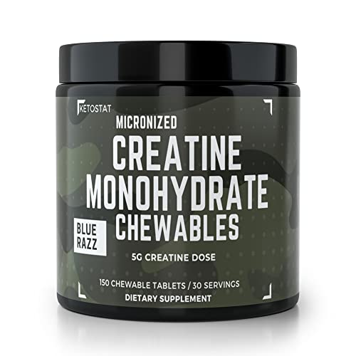 Ketostat Creatine Chews 5G Chewables 30 Day Supply