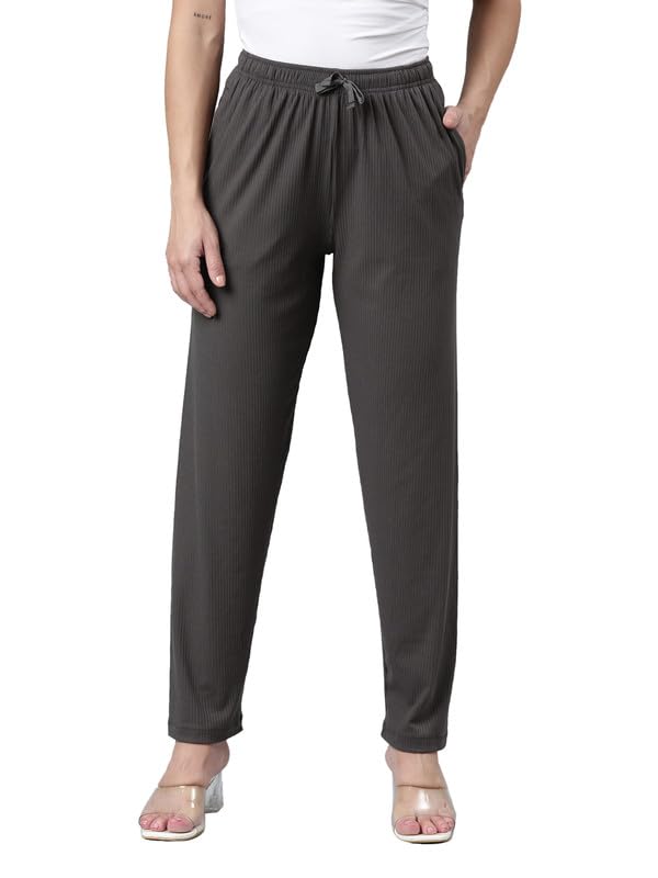 Image of GO Colors Women Rib Pant