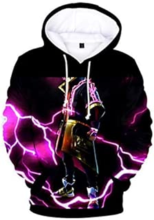 Game Fortnite 3D printing Hoodie Sweatshirt long sleeve fashion coat for Unisex MU L