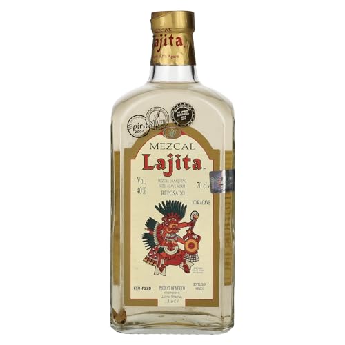 Lajita Mezcal Reposado with Agave Worm 40% Vol. 0,7l