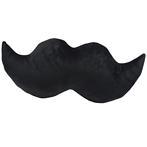 A.b Crew 2 Pcs Creative Car Headrest Head Cushion Plush Neck Pillow(Lip+Beard) #TOP1