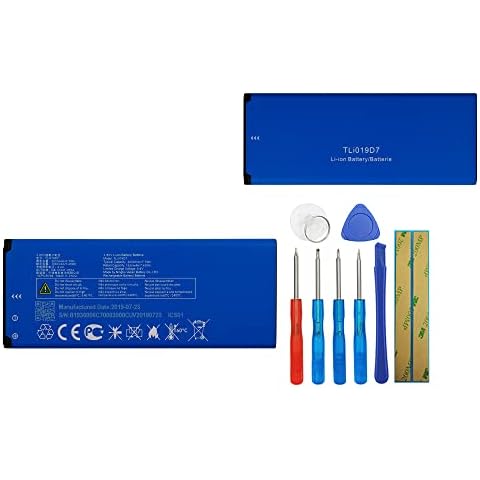 E-YIIVIIL Replacement Battery TLi019D7 Compatible with Alcatel 1 5033E 5033 5033D 5033X 5033Y 5033A 5033J with Tools Cover