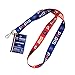 PSG Lanyard | Two Tone Strap | PSG Paris St Germain Soccer Team | Official Licensed Product