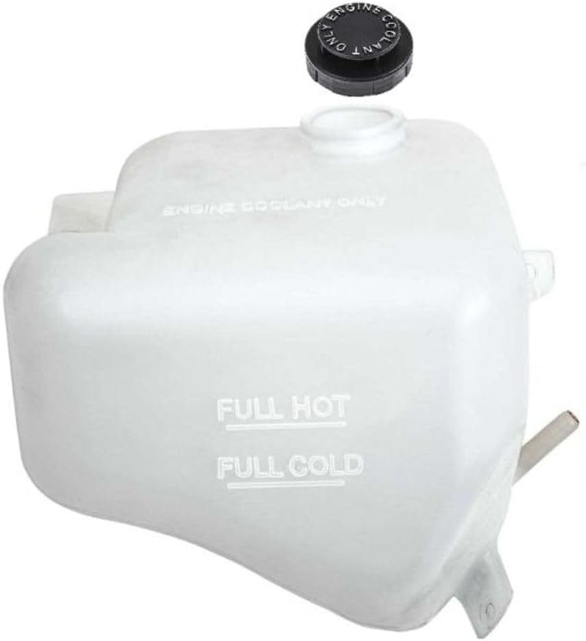 Coolant Overflow Jar Bottle and Cap for Chevy for Pontiac for Firebird 1982-1988 Trans and Plastic 15630112