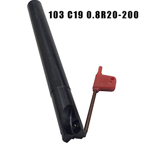 Portaherramientas CNC 103 C19 0.8R20-200 de Carburo miniatura 2