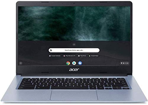 Image of Acer Chromebook 314 Laptop, 14 inch Full HD Non-Touch Display, Intel Celeron N4000, Intel UHD Graphics 600, 4GB Memory, 64GB eMMC, Chrome OS, Gigabit WiFi, Bundled with TSBEAU 32GB Micro SD Card