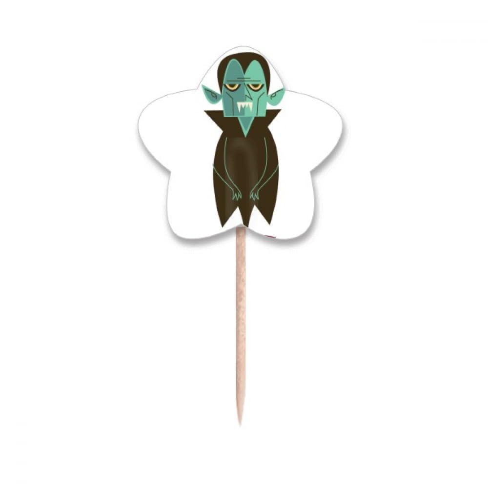 Drapeaux étoiles Halloween pour surélever et décorer vos cupcake picks