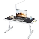 Économie d'espace : La plateau ordinateur portable lit n'a pas besoin d'être assemblée, les pieds de la table peuvent être pliés, vous pouvez ouvrir les pieds de la table pour les utiliser, cela ne prend que 3 secondes. Lorsqu'il n'est pas utilisé, il peut être placé à côté du lit ou derrière la porte sans prendre de place. Les pieds de la table sont dotés de silicone antidérapant, ce qui évite les rayures sur le sol ou le bureau.