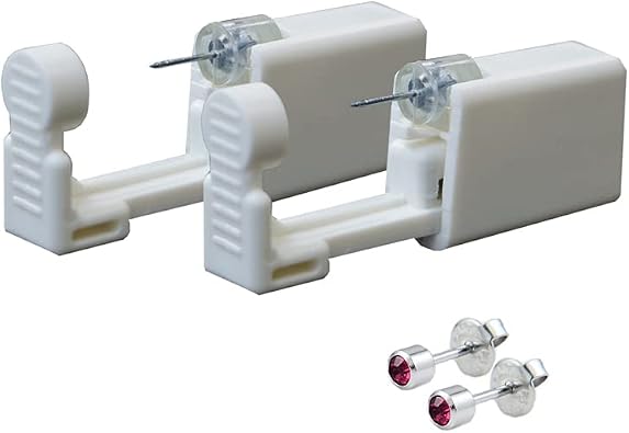 Self Ear Piercing Gun Self Ear Piercing Kit Safety Ear Piercing Gun Kit Tool with Earring Studs