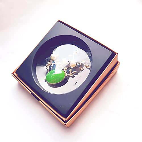 Image of Brooches for Women with Crystal, Pink Flower, Rhinestone Brooches Pins Elegant Jewelry Blossom Fashionable Gifts Ladies Bouquet Brooches Pin for Birthday, Party, New Year, Wedding