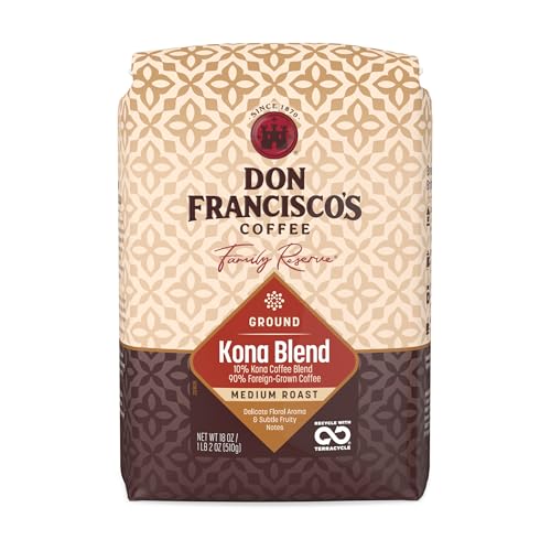 Don Francisco's Kona Blend Ground Coffee (18 oz Bag)