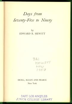 Hardcover Days from seventy-five to ninety Book