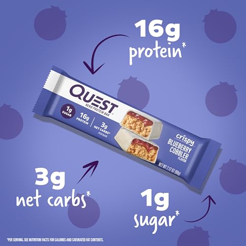 Quest Nutrition Barra de Proteína Blueberry y Lemon Cake miniatura 3