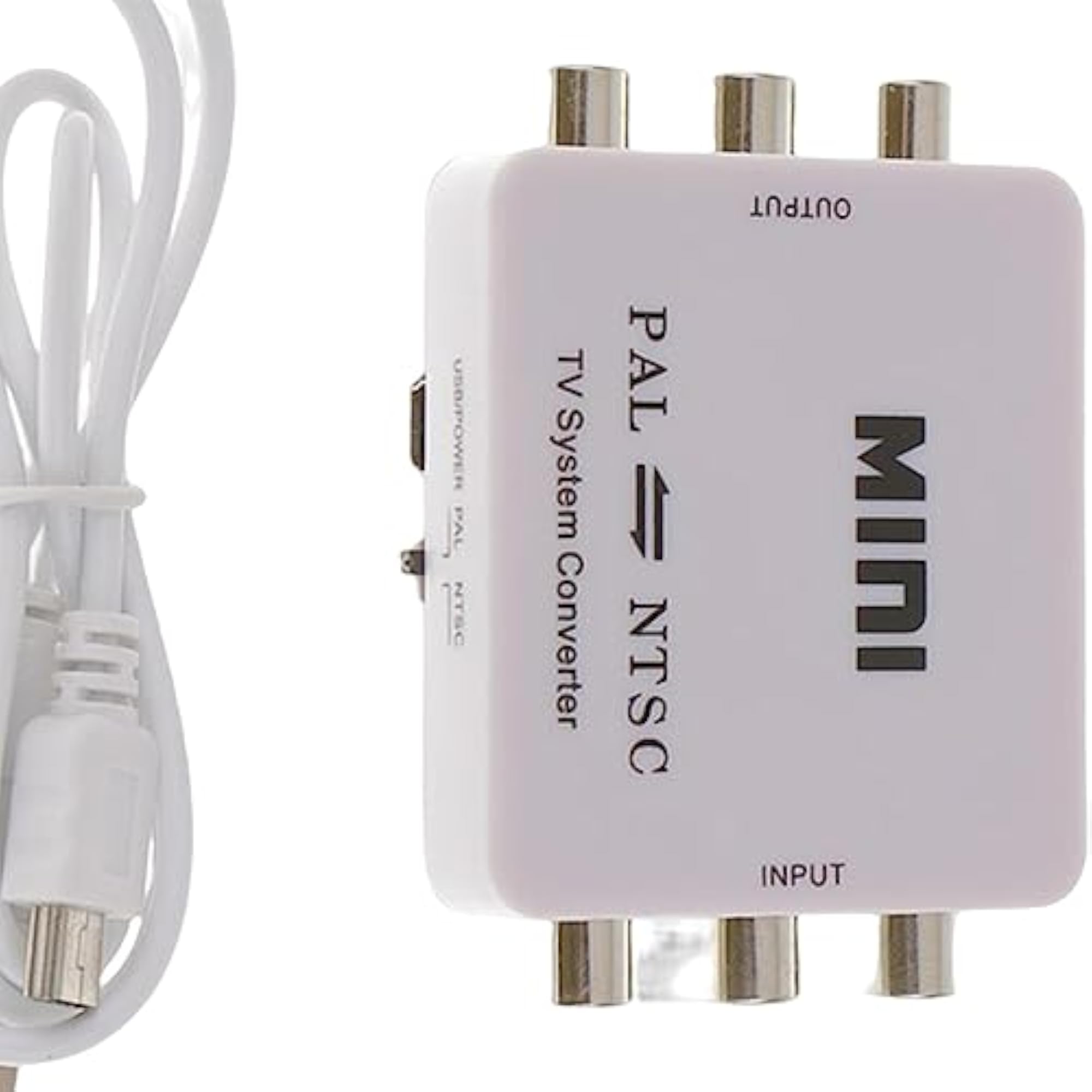 PAL/NTSC/SECAM to PAL/NTSC Mini Bi-Directional TV Switcher