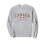 Canadá Vancouver British Columbia Vintage Style Regalo Sudadera