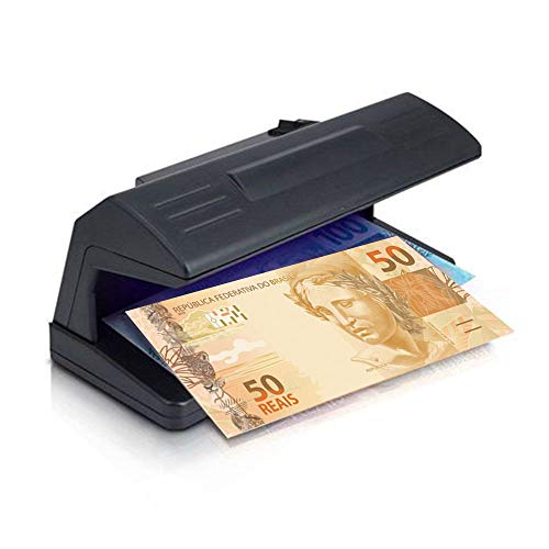 Detector Nota Falsa Dinheiro Luz Negra UV Identifica Fraude Cedula