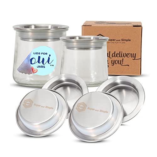 Oui Yogurt Jar Lids