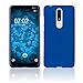 Produktbild PhoneNatic Case kompatibel mit Nokia 3.1 Plus - blau Silikon Hülle matt Cover