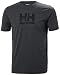 Produktbild Helly Hansen Herren T-Shirt Logo T-Shirt, Ebony Melange, L, 33979