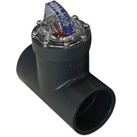 3 in. Flowvis Complete Flow Meter with LPM Scale