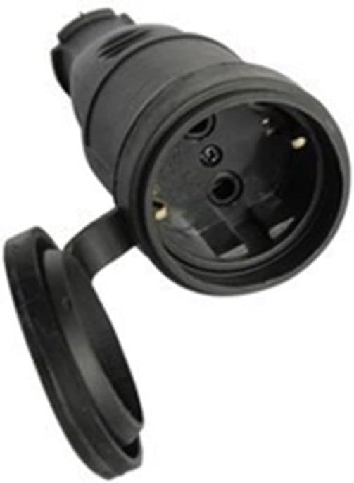 European Rubber Industrial Male & Female Plug Socket 16A 220V-250V 2P+E IP44 Waterproof Electric Power Connector