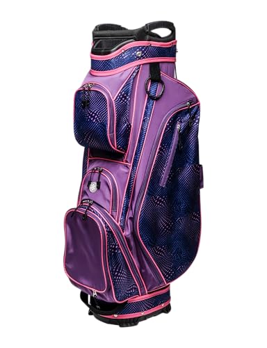 Glove It Golf Ladies Lightweight Cart Bag 6lbs, 15-Way Divider, 9 Pockets - Digital Dusk