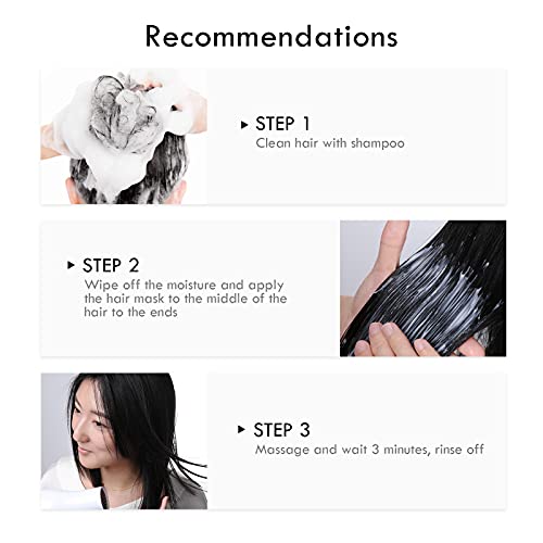 Kimtrue Repair Hair Mask For Damaged And Dry Hair And Frizzy Hair And Color Treated Hair Deep Conditioner Treatment And Nourishment- 15Pcs X 10Ml #TOP5