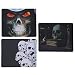 ibasenice Halloween Tapis de Souris Tête de Crâne Souris Mad Tapis de Souris Antidérapant 24X20 Cm pour Enfants Étudiants Bureau Adulte Décorations de Bureau à Domicile 2 Pièces