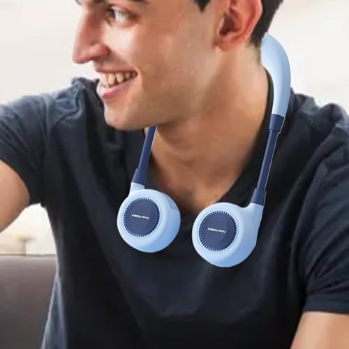 Ventilador de cuello sin aspas portátil para evitar sudor 3