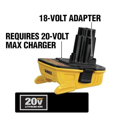 DEWALT Battery Adapter 18V to 20V, For Drills, Sanders and More, Charger Not Included (DCA1820) by DEWALT - Image 2