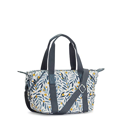 Kipling Women’s Art Mini Tote Bag, Lightweight Small Weekender, Nylon Travel Handbag, Olive Tree Prt #TOP4