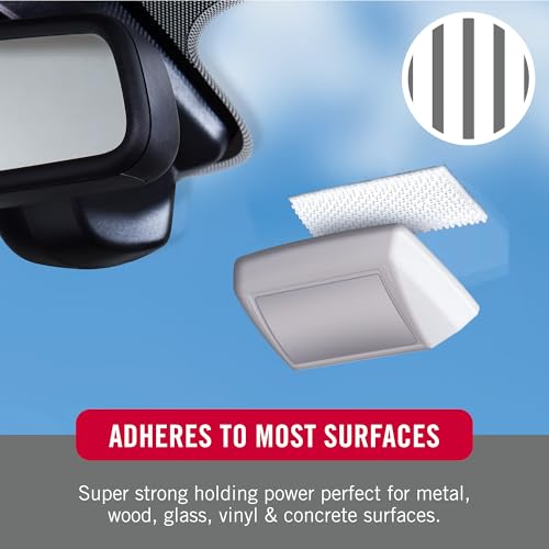 VELCRO Brand Extreme Lock Snap Lock Mounting Squares | Heavy Duty Hook to Hook Reclosable Fasteners, Water & UV Resistant | Ideal for Toll Tags, Cameras, Routers & Signage | 16 Sets 1in Squares, White by VELCRO Brand - Image 4