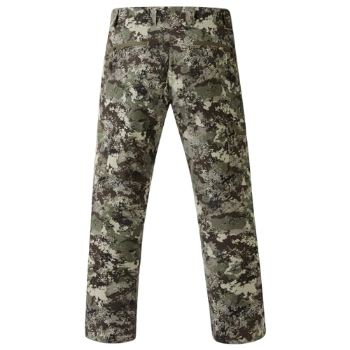 BASSDASH Men’s Lightweight Hunting Pants 4-Way Stretch Breathable Water Resistant for Turkey Early Season Spring Summer2