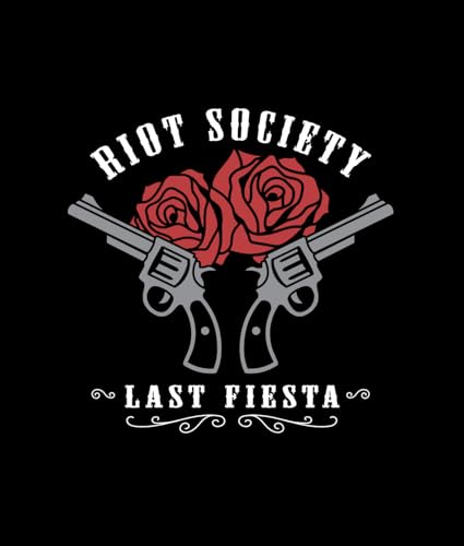 Riot Society The Last Fiesta Vaquera Cowgirl Mens Hoodie - Black, Medium