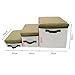 YPDOPORA Foldable Pet Steps Stairs, Dogs Stair for Small to Medium Dog and Pet with Storage, Portable Dog Step for High Beds Sofa Up to 120 Lbs,M