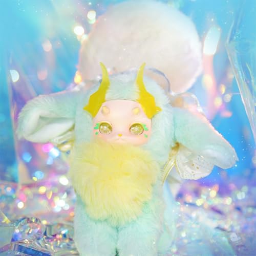 CALEMBOU Plush Doll Blind Box, Tutulong Fantasy Creatures Series Vinyl Plush Mystery Toys, Kawaii 1 of 6 Possible Stuffed Soft Anime Plushies Christmas Birthday for Girls (Crystal Illusion Series) by CALEMBOU - Image 3