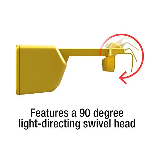 Westek Bl-Pl8-Gd Wireless Battery Operated Led Picture Light With Remote, Dimmable, 8 In, Satin Gold #TOP3