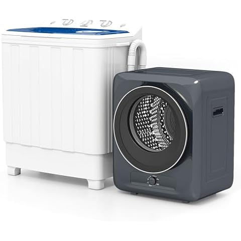 Auertech 28 Lbs Twin Tub Washer & 1.5 Cu.Ft Dryer Combo Cover