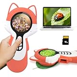 Inspire la Curiosité des Enfants: Ce microscope est très portable et satisfait parfaitement la curiosité des enfants pour explorer le monde microscopique, devenant un compagnon essentiel pour les aventures en plein air.