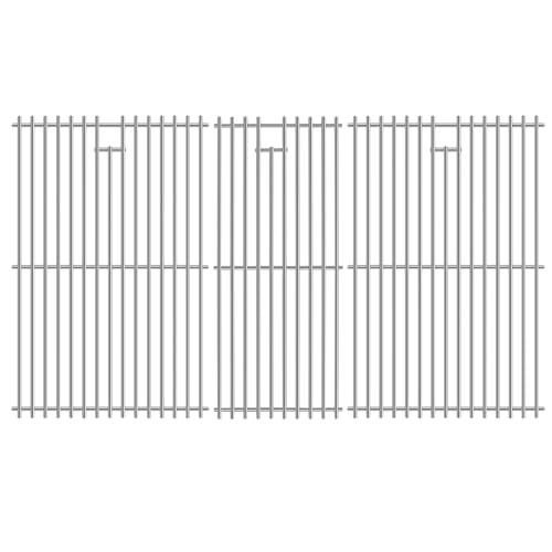 Stainless Steel Cooking Grates for PitBoss 1000 Series Austin XL Rancher XL Grill Parts,Grill Grids Replacement Parts for Traeger Pro 34 Wood Pellet Smoker Grills PitBoss PB1000 grill accessories