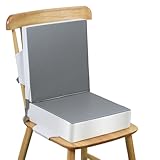 Ensemble de 2 pièces version améliorée : le siège rehausseur Kalawen pour table de salle à manger adopte une version améliorée. Il comprend 2 types de coussins : l'un est épais (32 x 32 x 7,9 cm) et l'autre est fin (32 x 32 x 3,8 cm). Vous pouvez empiler deux coussins l'un sur l'autre pour augmenter la hauteur du siège. Ou vous pouvez en mettre une épaisse sur la chaise et une autre fine sur le dos de la chaise pour protéger votre enfant et le rendre plus confortable.